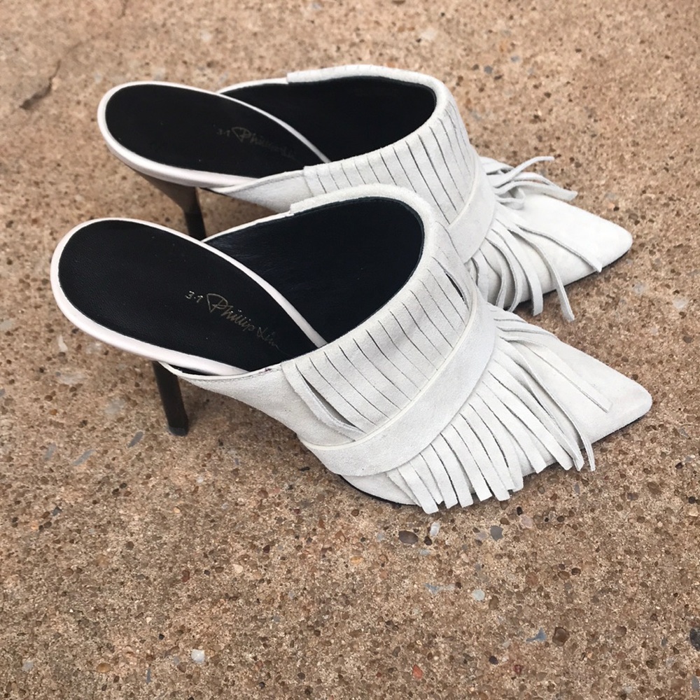 3.1 Phillip lim suede mule heel